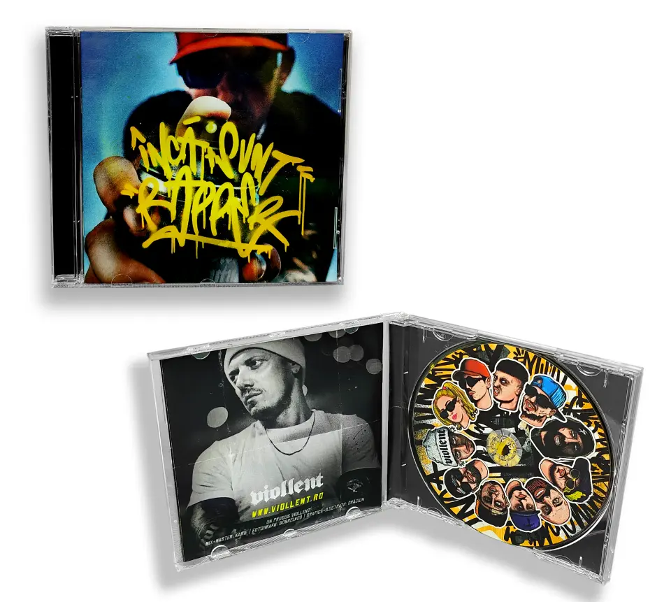 INCA SUNT RAPPER - CD + STICKER
